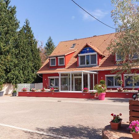 Hotel Restaurant La Couronne Roppenheim Exterior foto